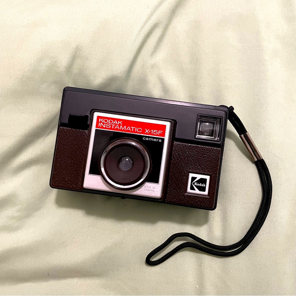 Vintage Kodak Instamatic X-15F 126 Film Camera Rare